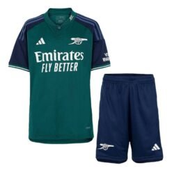 Arsenal Third Away Kids Soccer Jerseys Kit 2023/24