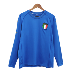 Vintage Soccer Jersey Italy Home Long Sleeve 2000