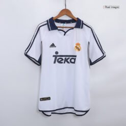 Retro Real Madrid Home Jersey 2000/01 By Adidas