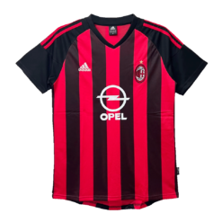 Retro AC Milan Home Jersey 2002/03 By Adidas