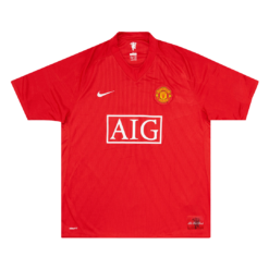 Retro Manchester United Home Jersey 2007/08 By Nike