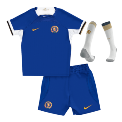 Chelsea Home Kids Soccer Jerseys Full Kit 2023/24
