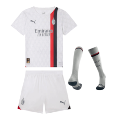 AC Milan Away Kids Soccer Jerseys Full Kit 2023/24