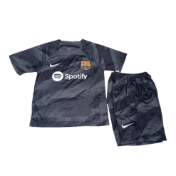 Barcelona Goalkeeper Kids Jerseys Kit 2023/24