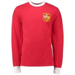 Vintage Soccer Jersey Manchester United Long Sleeve 1963 - FA Cup Final