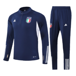 Italy 1/4 Zip Tracksuit 2023 Navy
