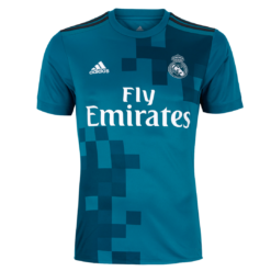 Retro Real Madrid Away Jersey 2017/18 By Adidas