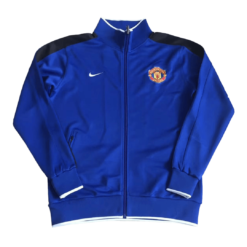 Vintage Manchester United Track Jacket 2010 - Blue