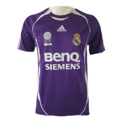 Vintage Soccer Jersey Real Madrid Third Away 2006/07