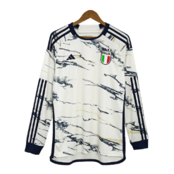 Italy Away Long Sleeve Soccer Jersey 2023/24
