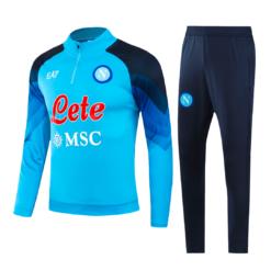 Napoli 1/4 Zip Tracksuit 2023 Blue