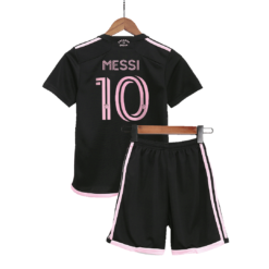 MESSI #10 Inter Miami CF Away Kids Jerseys Kit 2023/24