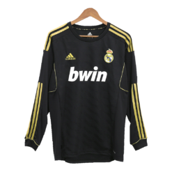 Vintage Soccer Jersey Real Madrid Away Long Sleeve 2011/12