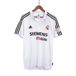Retro Real Madrid Home Jersey 2002/03 By Adidas
