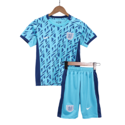 England Away Women's World Cup Kids Jerseys Kit 2023