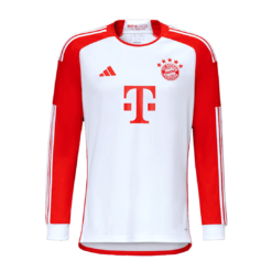Bayern Munich Home Long Sleeve Soccer Jersey 2023/24
