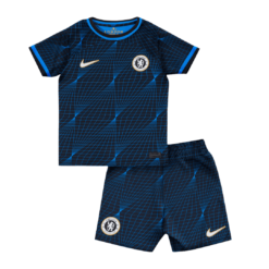 Chelsea Away Kids Soccer Jerseys Kit 2023/24