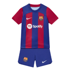 Barcelona Home Kids Jerseys Kit 2023/24