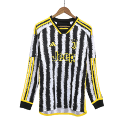 Juventus Home Long Sleeve Soccer Jersey 2023/24