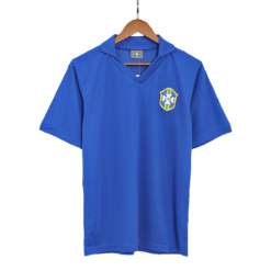 Vintage Soccer Jersey Brazil Away 1957