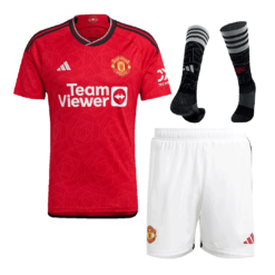 Manchester United Home Authentic Jerseys Full Kit 2023/24