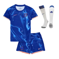 Kid's Chelsea Home Kit(Jersey+Shorts+Socks) 2024/25