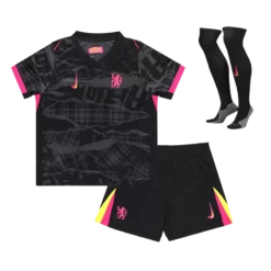 Kid's Chelsea Third Away  Kit(Jersey+Shorts+Socks) 2024/25