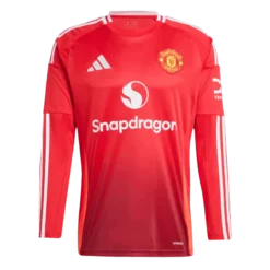 Manchester United Home Long Sleeve  2024/25