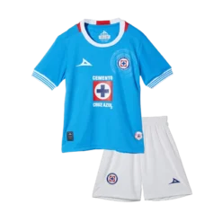 Kid's Cruz Azul Home Jersey Kit(Jersey+Shorts) 2024/25
