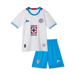 Kid's Cruz Azul Away Jersey Kit(Jersey+Shorts) 2024/25