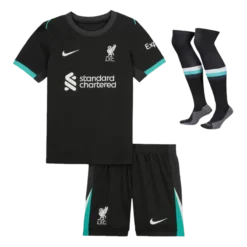 Kid's Liverpool Away  Kit(Jersey+Shorts+Socks) 2024/25