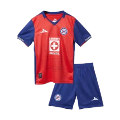 Kid's Cruz Azul Third Away Jersey Kit(Jersey+Shorts) 2024/25